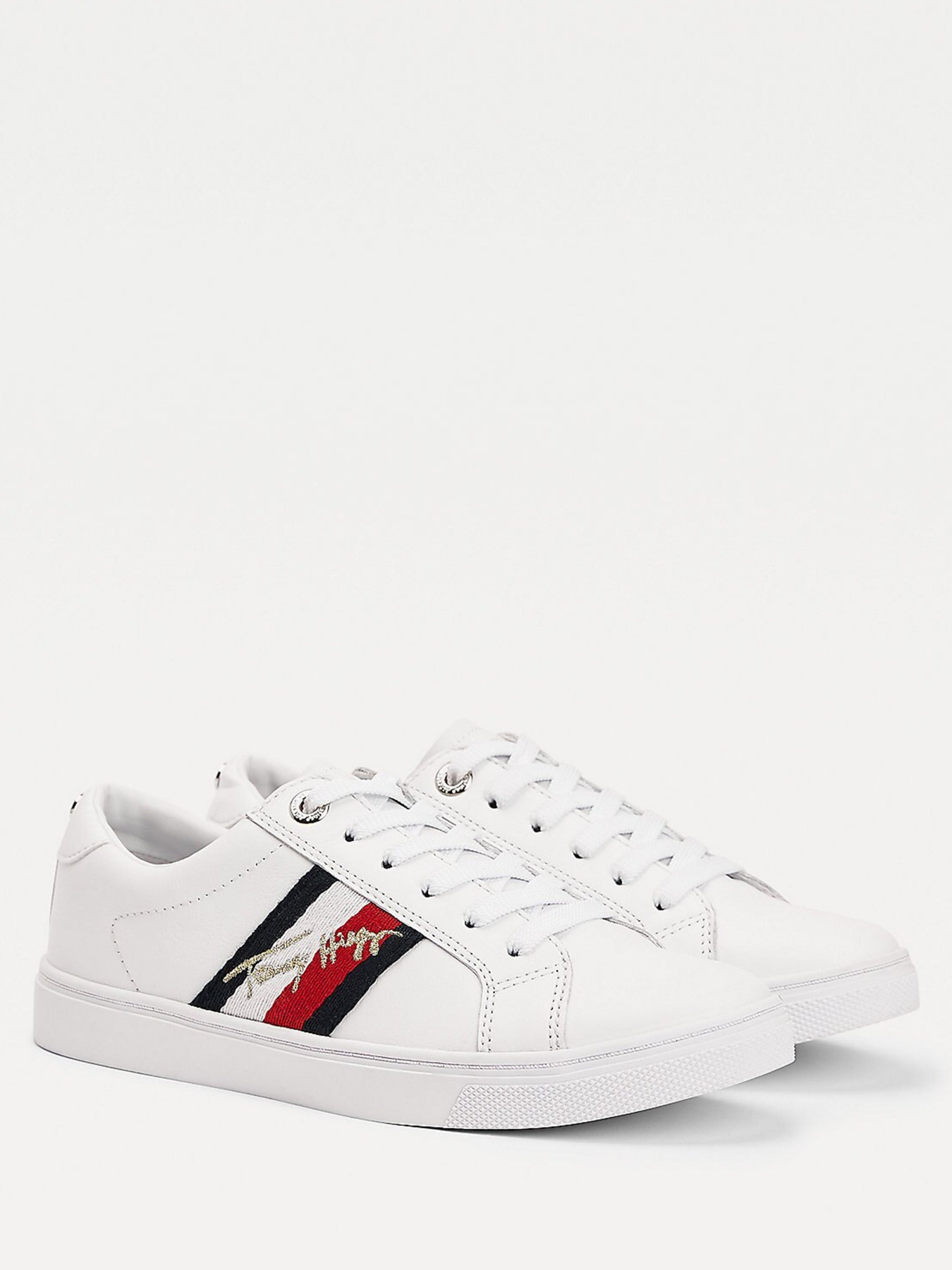 Кеды низкие Tommy Hilfiger Signature модель FW0FW05224-YBR Кеды низкие Tommy Hilfiger Signature модель FW0FW05224-YBR Фото