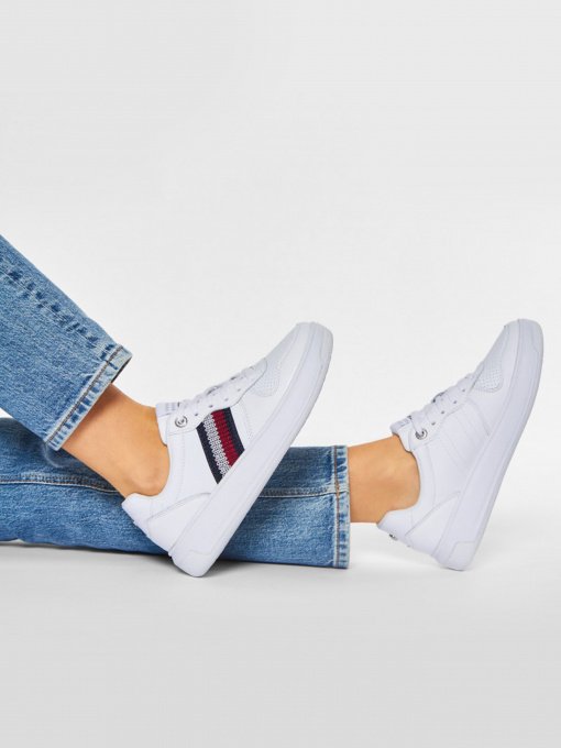 Кеды низкие Tommy Hilfiger модель FW0FW05220-YBR Фото