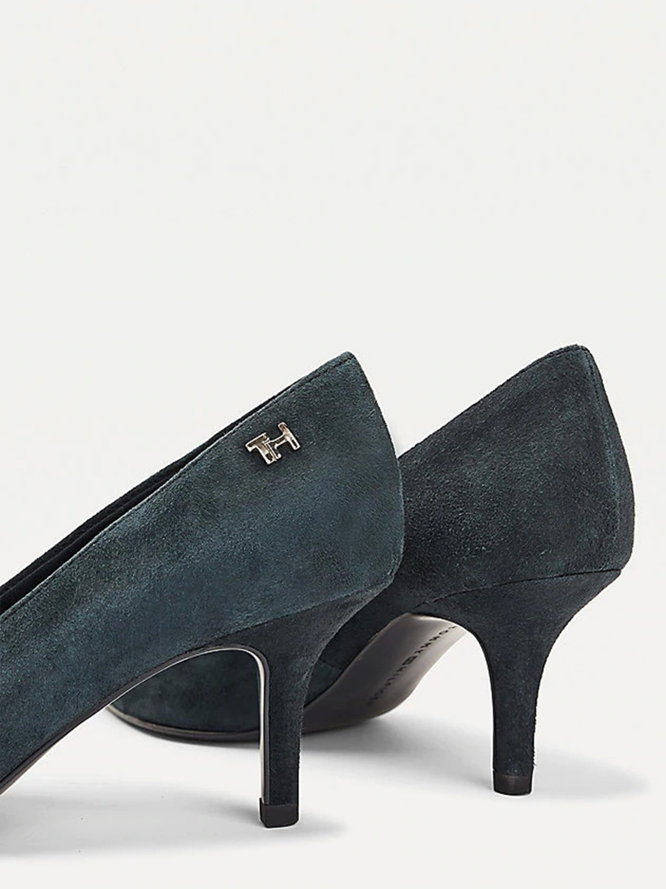 Туфли на каблуках Tommy Hilfiger Essential Suede модель FW0FW05143-DW5 Фото