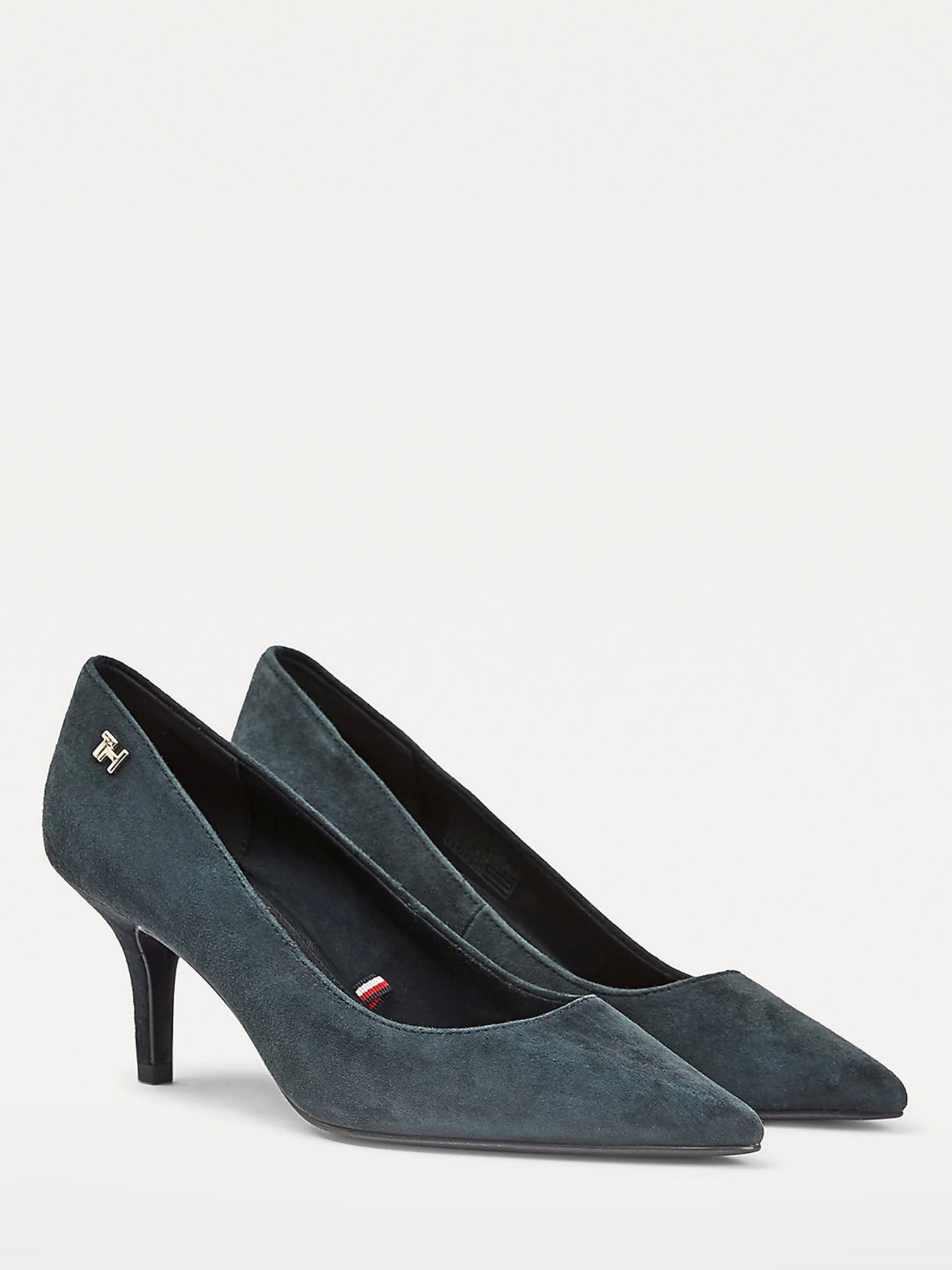 Туфли на каблуках Tommy Hilfiger Essential Suede модель FW0FW05143-DW5 Фото