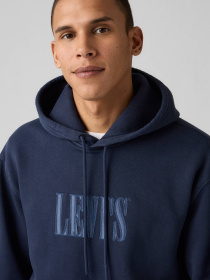 Чоловіче темно-синє худі LEVIS модель 38479;0380 Фото