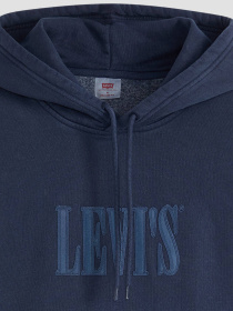 Чоловіче темно-синє худі LEVIS модель 38479;0380 Фото