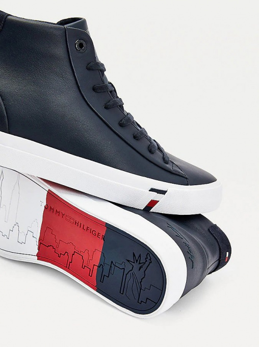 Кеды высокие Tommy Hilfiger модель FM0FM02984-DW5 Фото