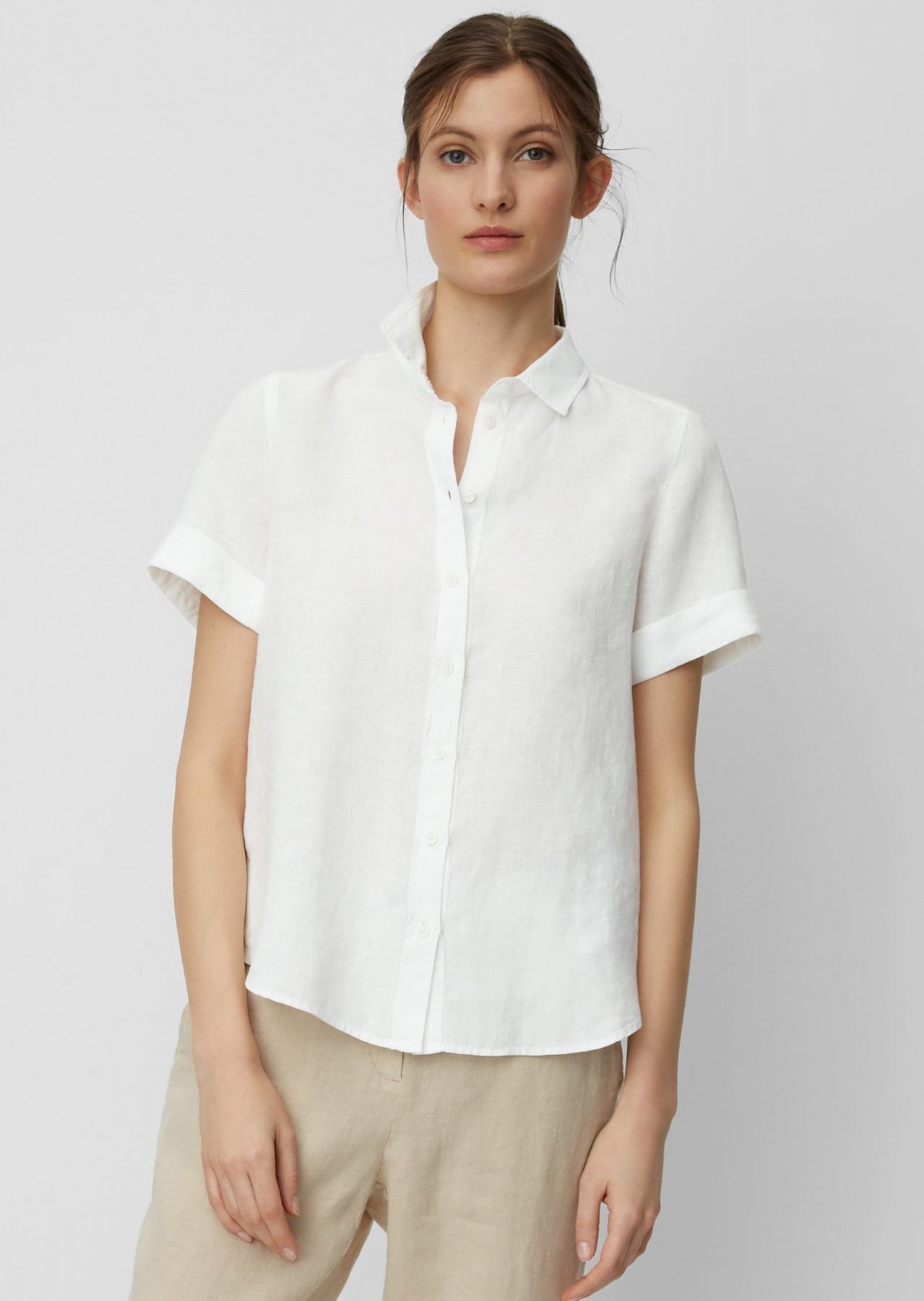 Блуза с коротким рукавом Marc O’Polo модель M04135141167-100 Фото