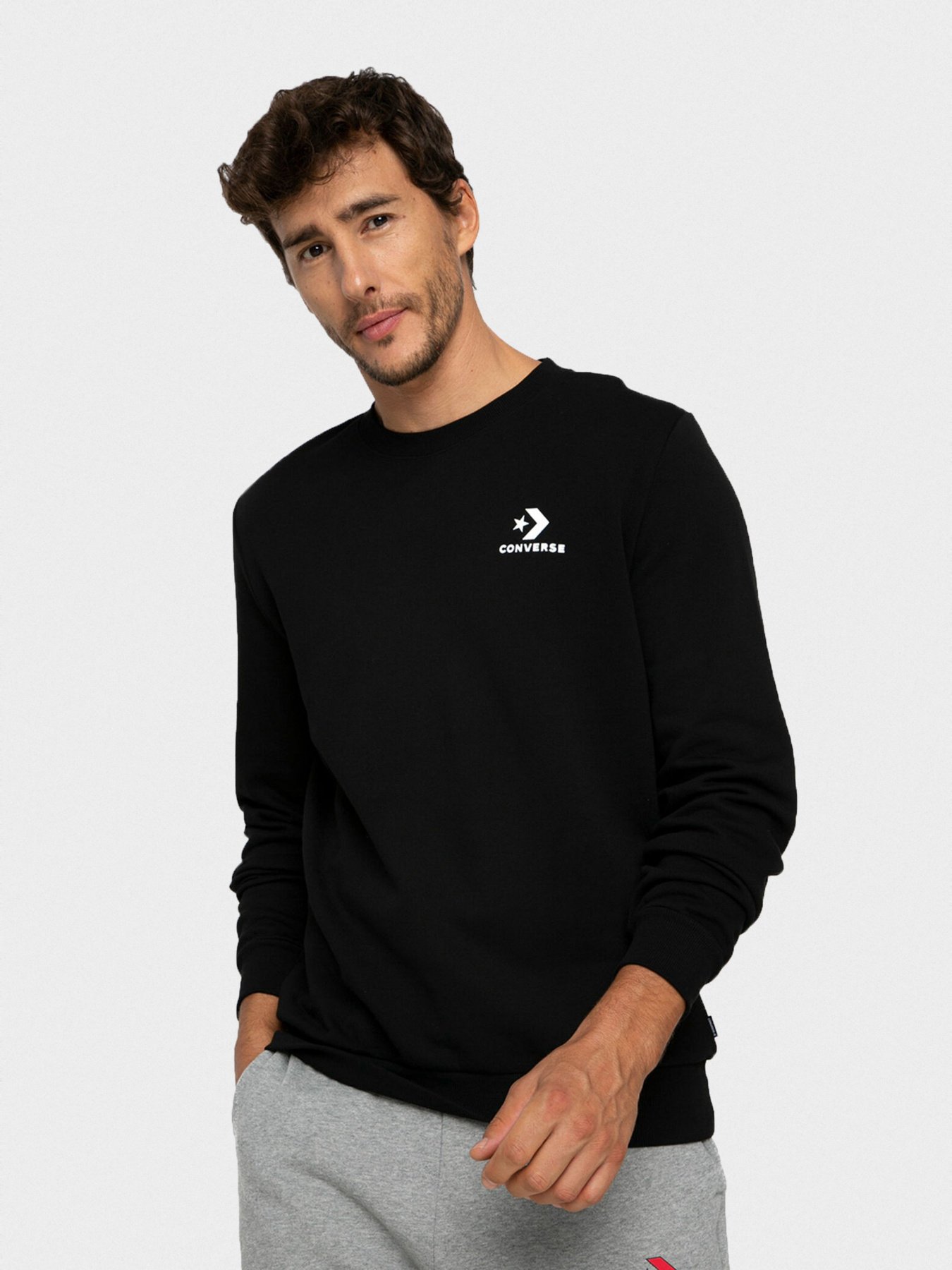 Свитшот CONVERSE Foundational модель 10008927-001 Фото