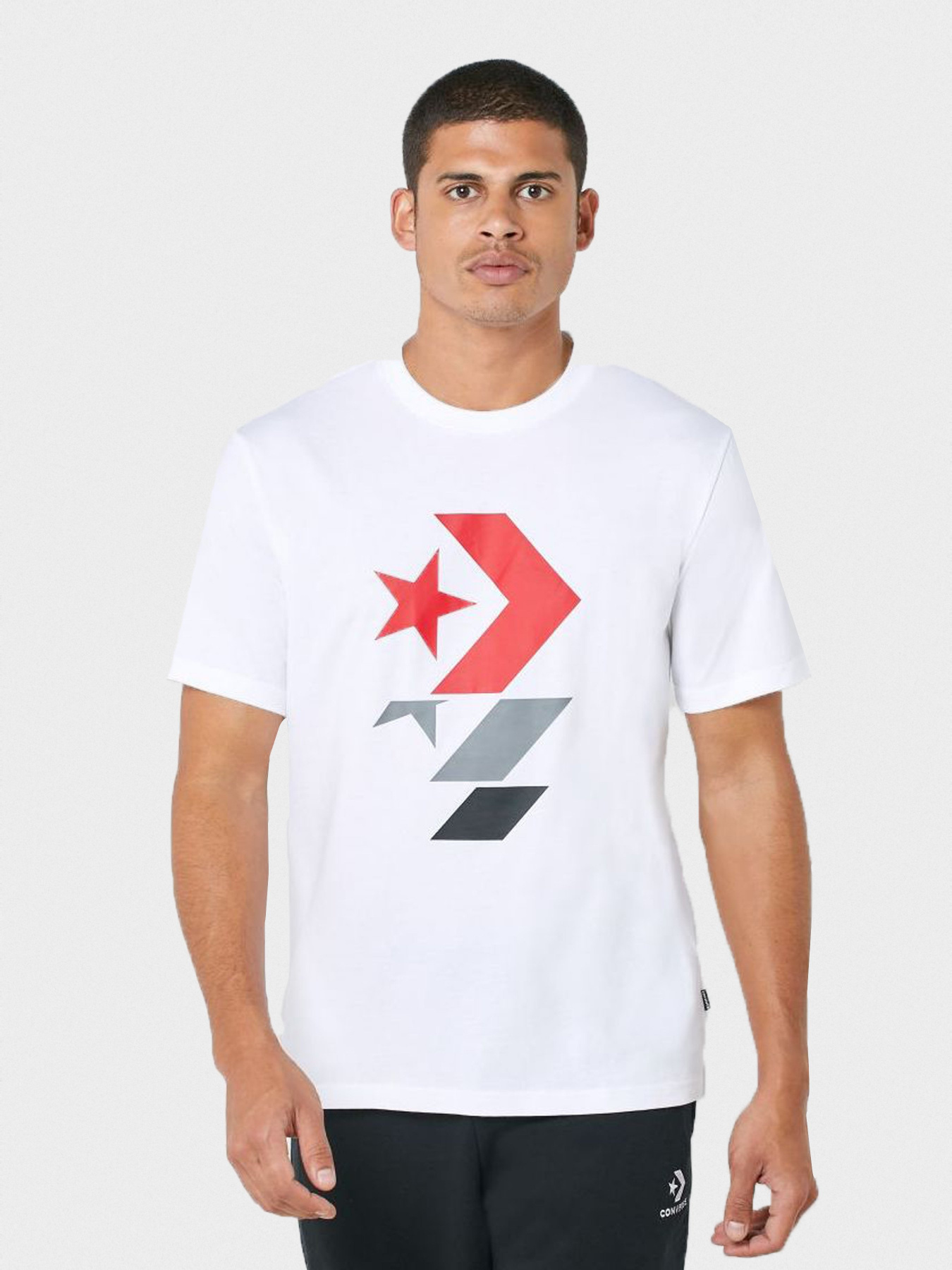 Футболки и поло CONVERSE Repeated Star Chevron модель 10017452-102 Фото