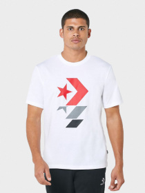 Футболки і поло CONVERSE Repeated Star Chevron модель 10017452-102 Фото