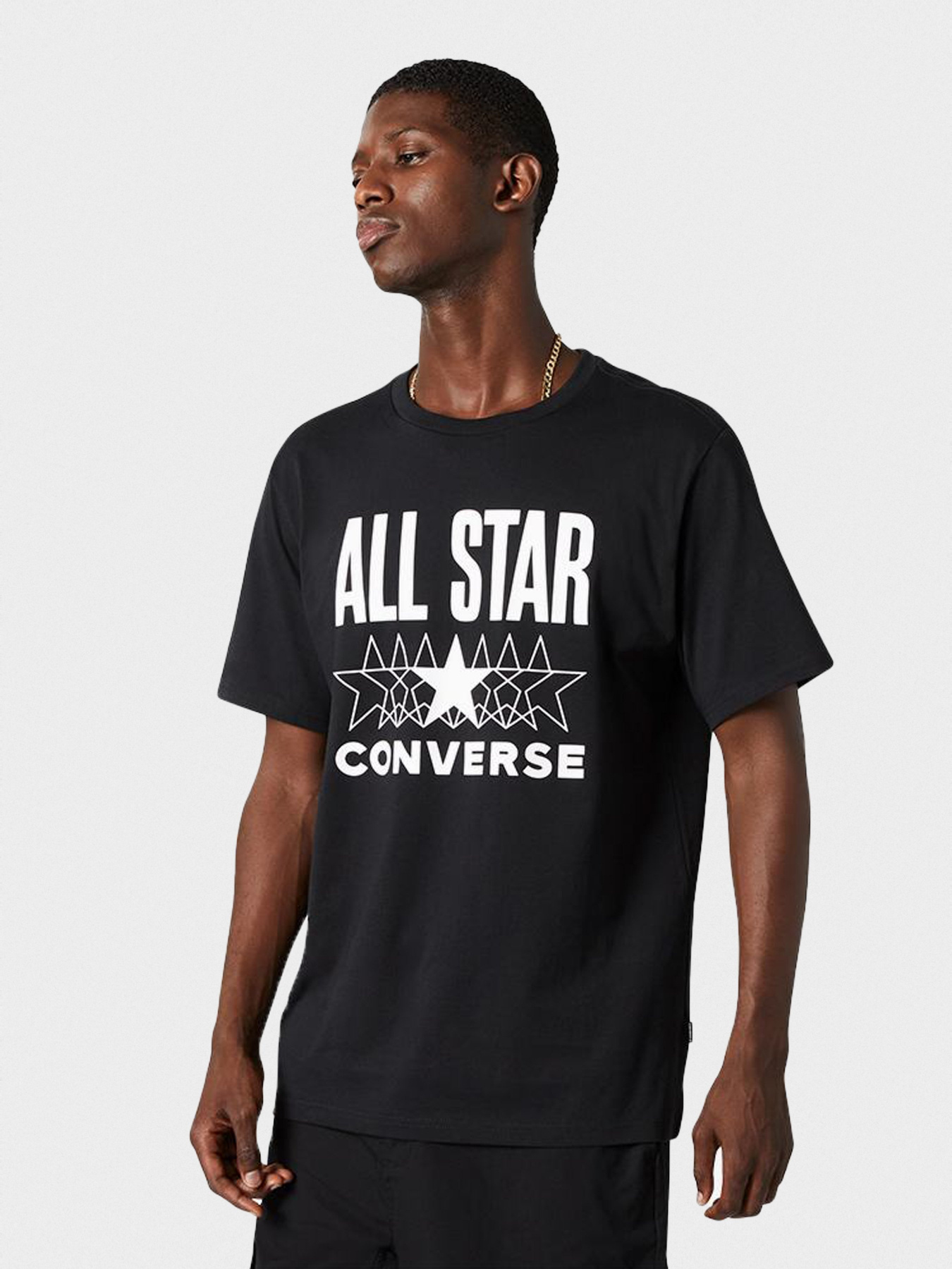 Футболки и поло CONVERSE All Star модель 10018373-001 Фото