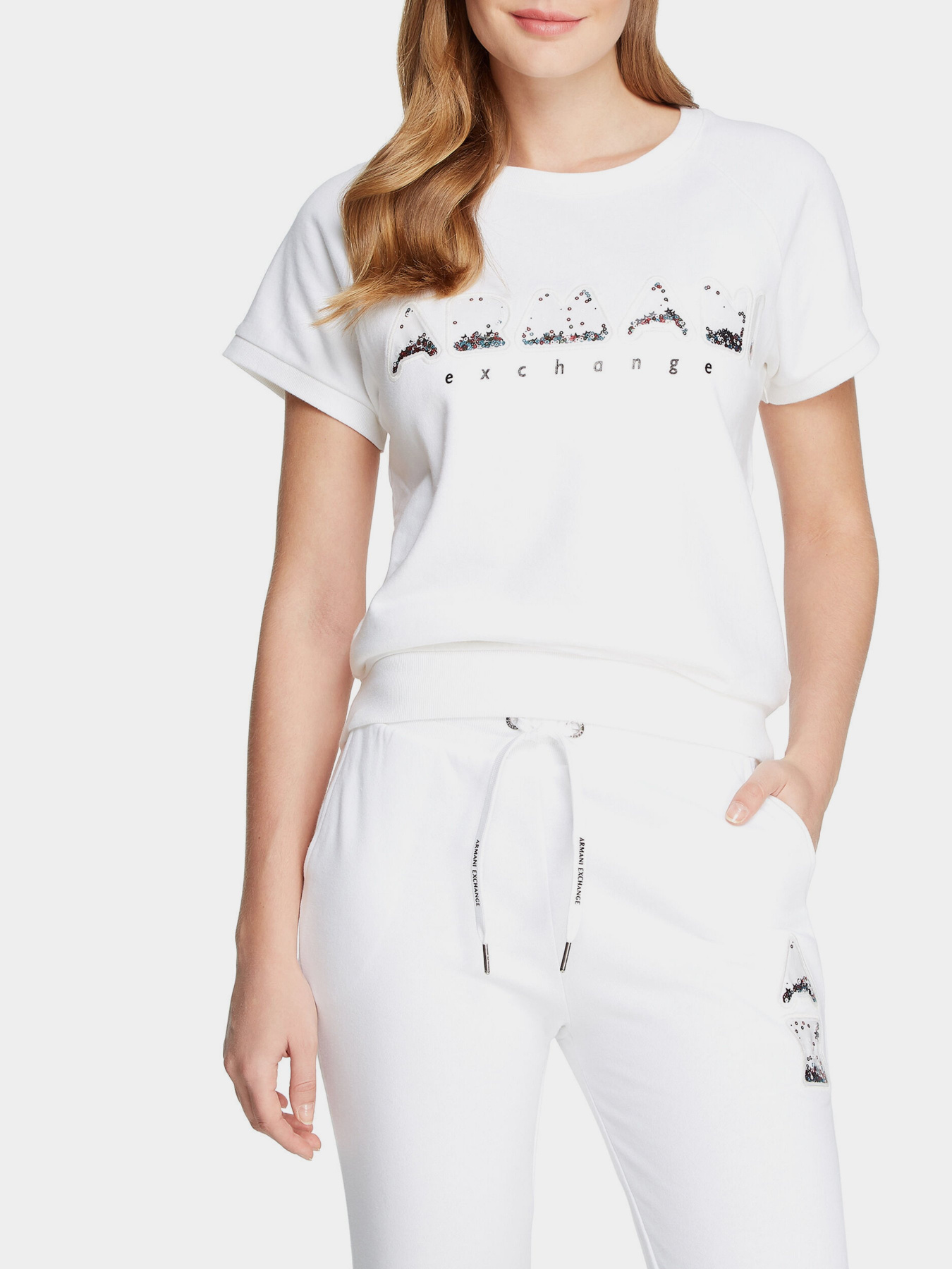 Футболки і поло Armani Exchange модель 3HYM19-YJ3AZ-1100 Фото