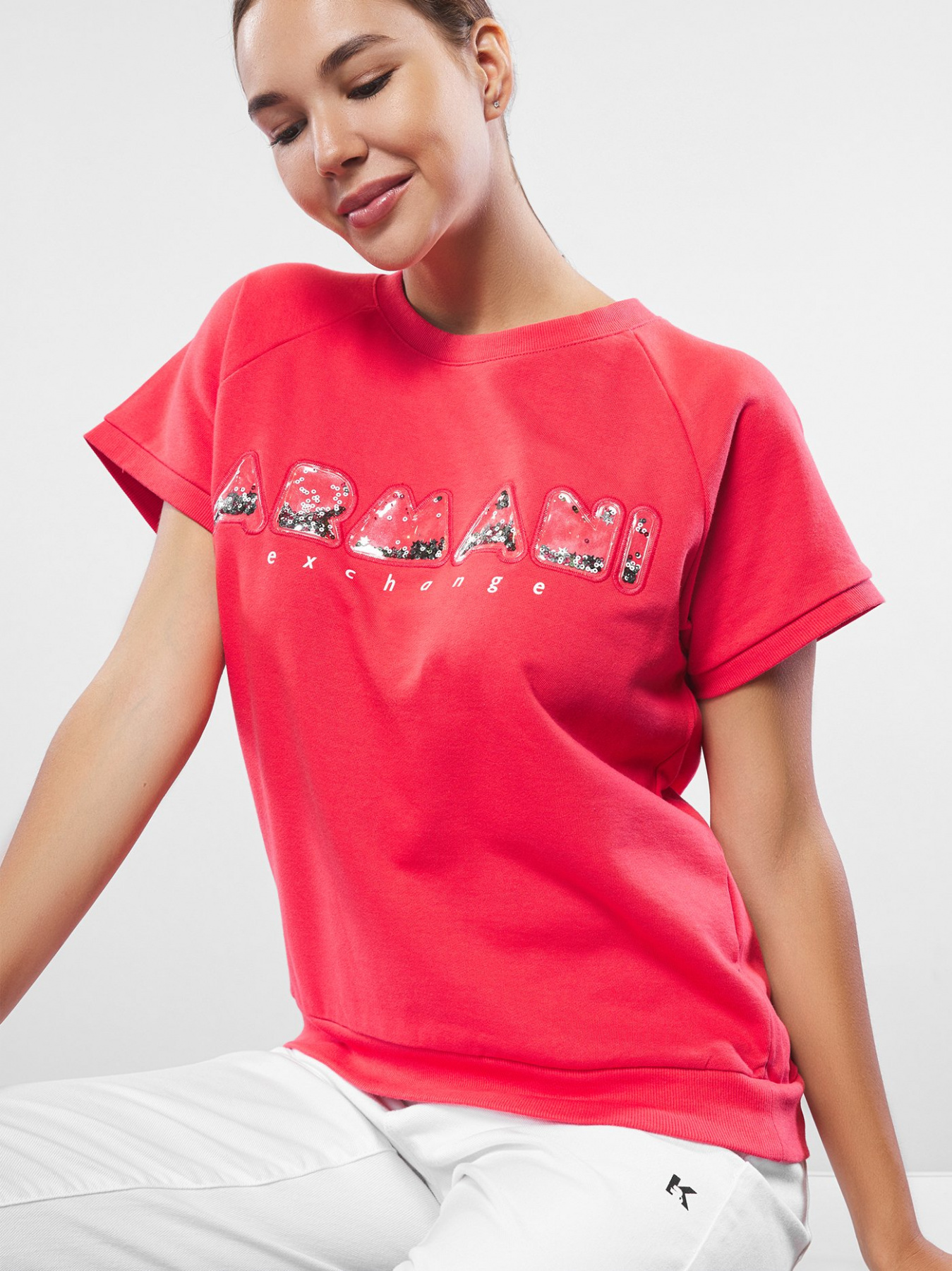 Футболки и поло Armani Exchange модель 3HYM19-YJ3AZ-1476 Фото