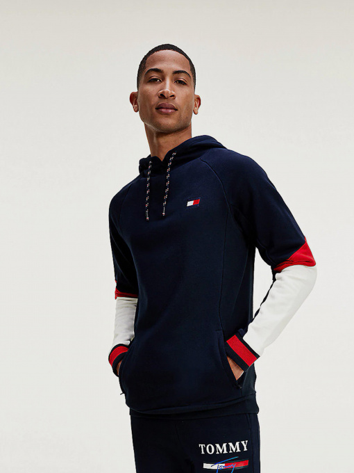 Худі Tommy Hilfiger BLOCKED FLEECE HOODIE модель S20S200548-DW5 Фото