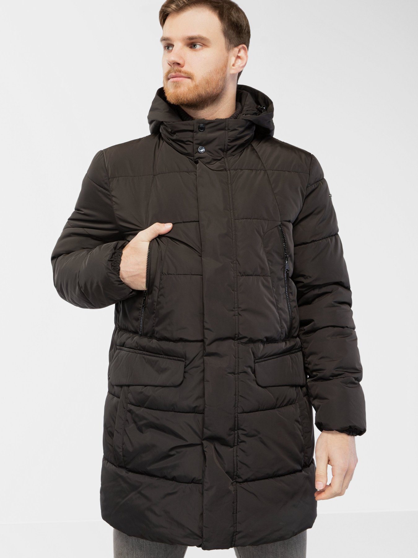 Пальто Geox Hilstone  модель M0428B-T2666-F9000 Фото