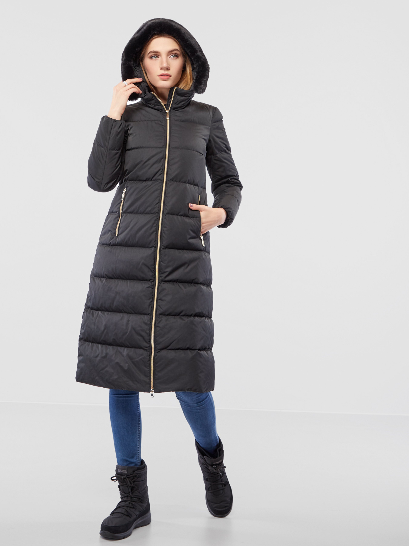 Пуховик Geox Tabelya модель W0425W-T2600-F9000 Фото