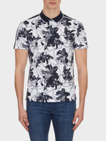 Поло с коротким рукавом Armani Exchange модель 3HZFGC-ZJM5Z-7180 Фото