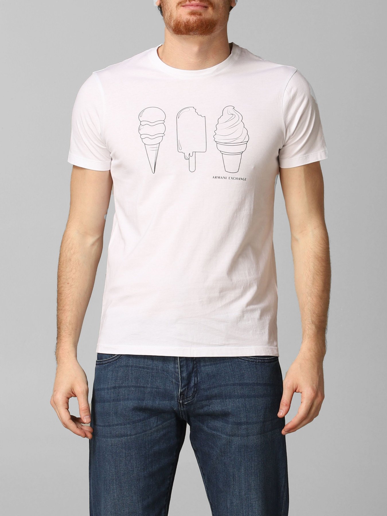 Футболки и поло Armani Exchange модель 3HZTAM-ZJBVZ-1100 Фото
