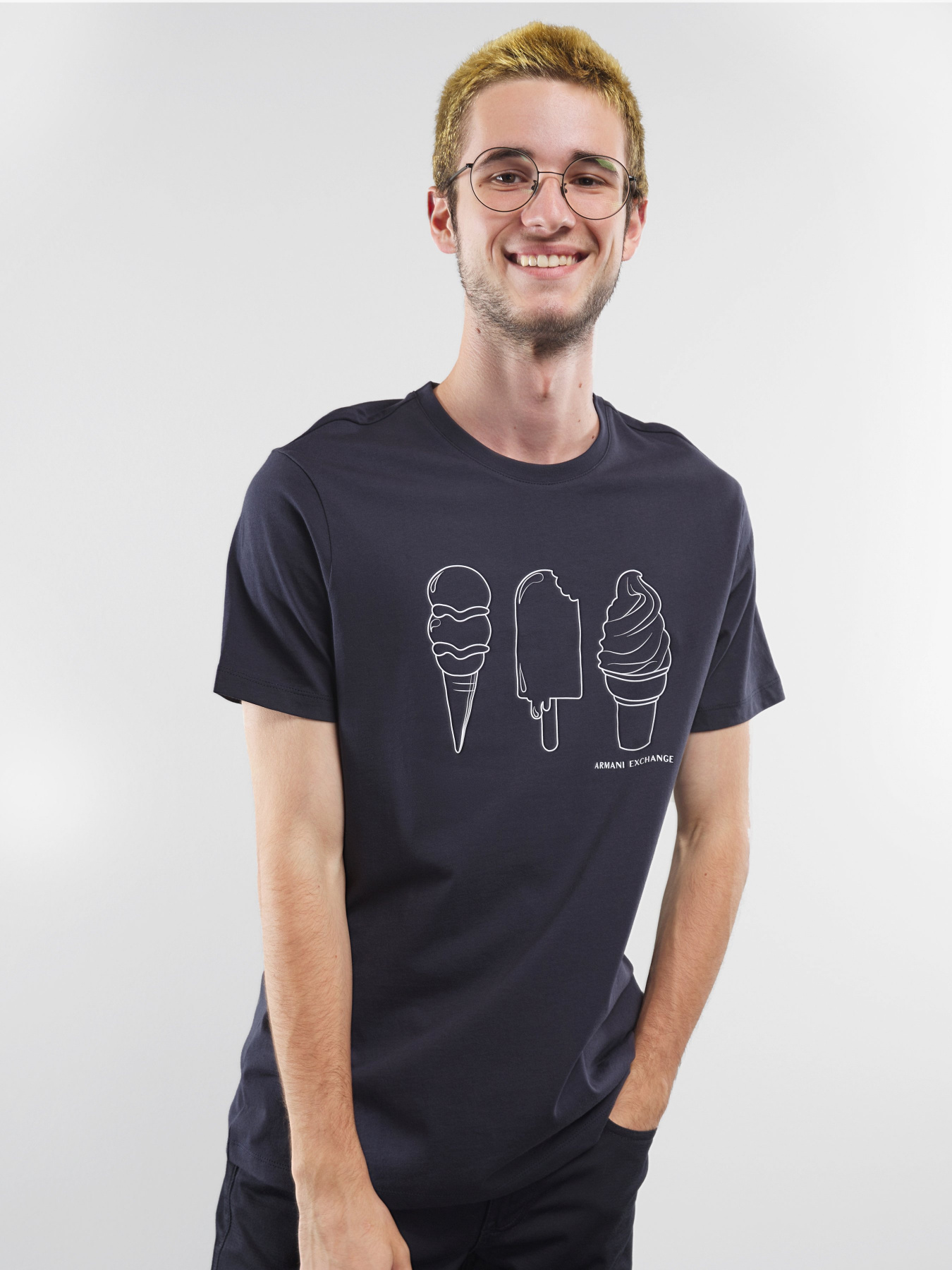 Футболки и поло Armani Exchange модель 3HZTAM-ZJBVZ-1510 Фото