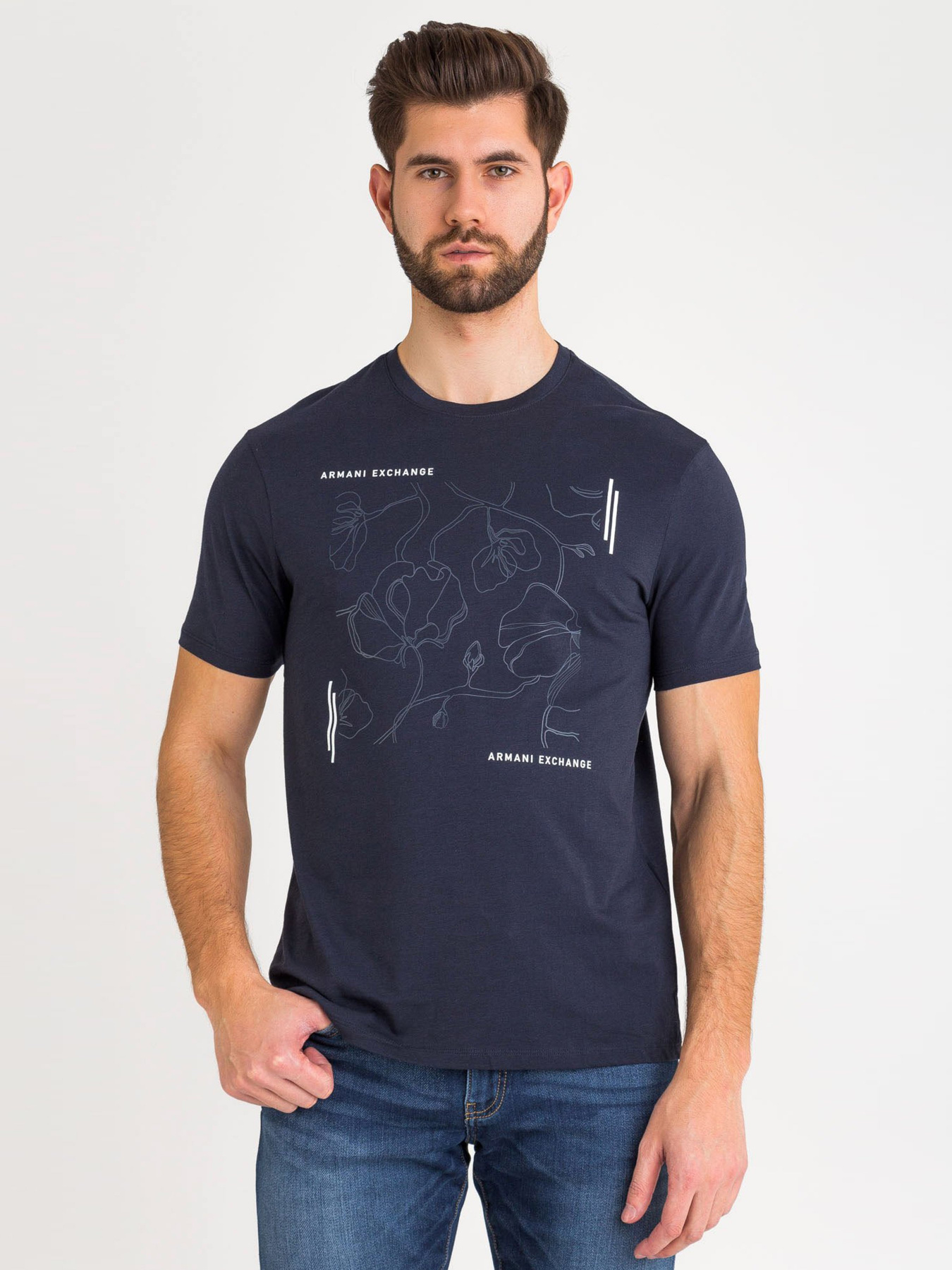 Футболки и поло Armani Exchange модель 3HZTAX-ZJA5Z-1510 Фото