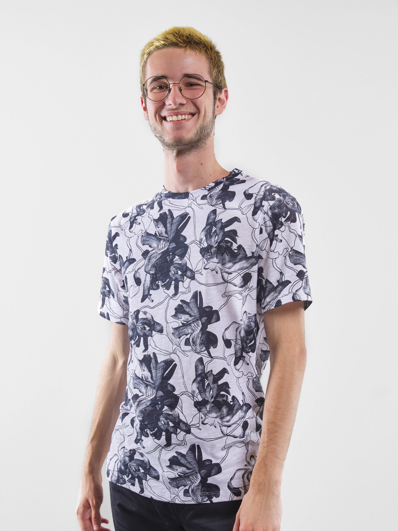 Футболки и поло Armani Exchange модель 3HZTHA-ZJ7DZ-7182 Фото