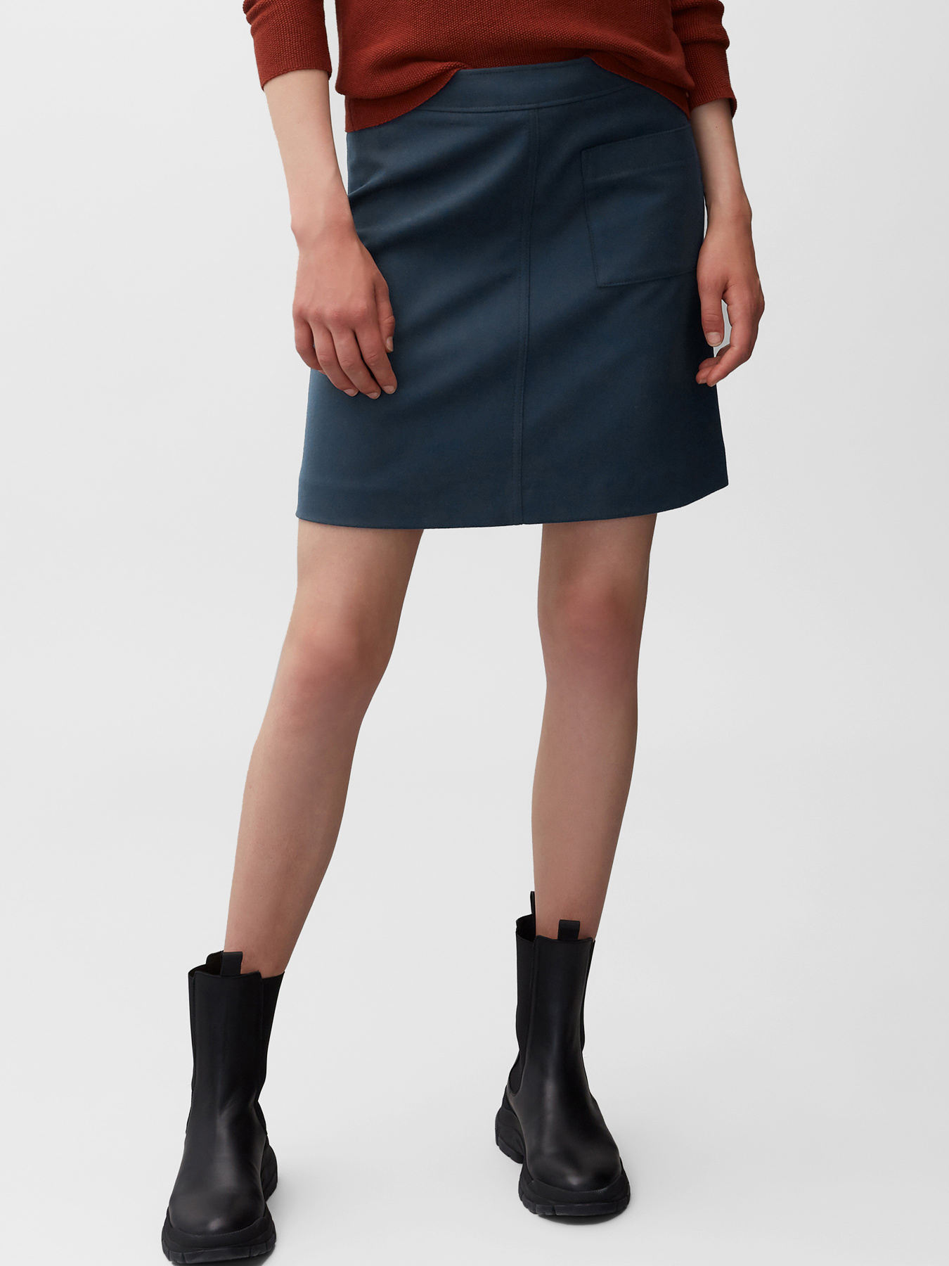 Спідниця міні Marc O’Polo модель M08045120217-878 Фото