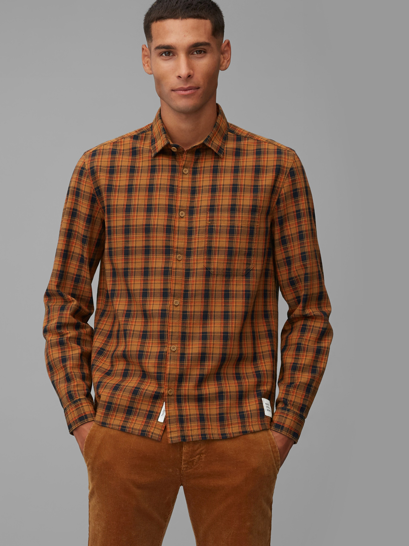 Рубашка повседневная Marc O’Polo DENIM модель 068100742278-R39 Фото