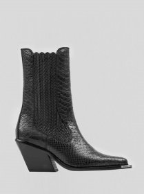 Ботинки для активного отдыха Bronx LOW-KOLE ZWART SNAKE модель 34159-K-01 Фото