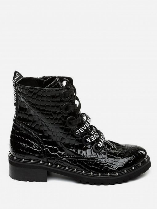 Ботинки Steve Madden модель SM11000710 BLACK CROCO Фото
