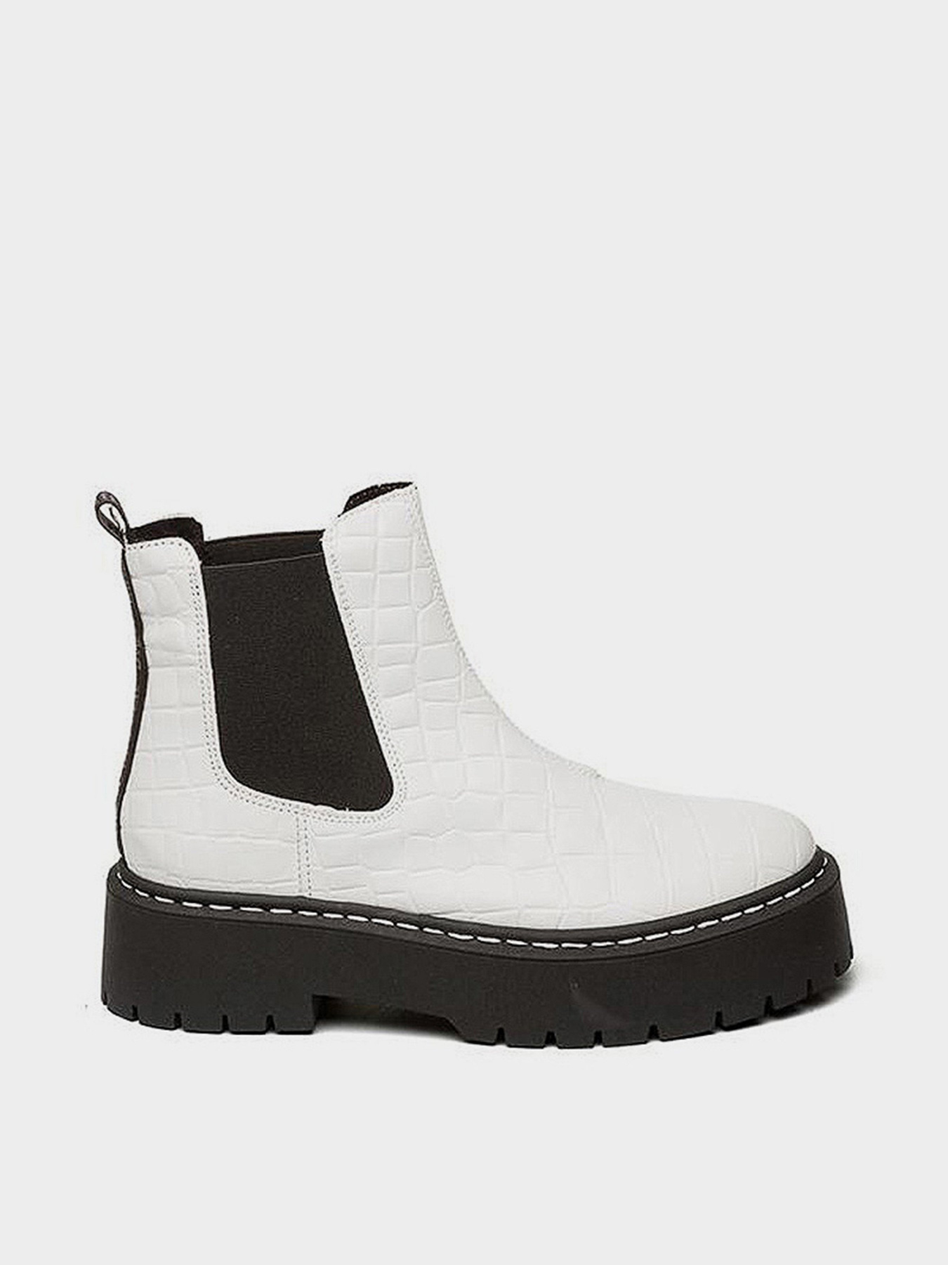 Челси Steve Madden модель SM11001347 WHITE CROCO Фото