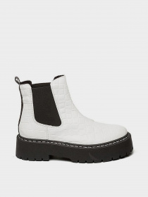 Челсі Steve Madden модель SM11001347 WHITE CROCO Фото