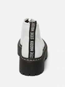 Ботинки Steve Madden модель SM11001214 WHITE LEATHER Ботинки Steve Madden модель SM11001214 WHITE LEATHER Фото