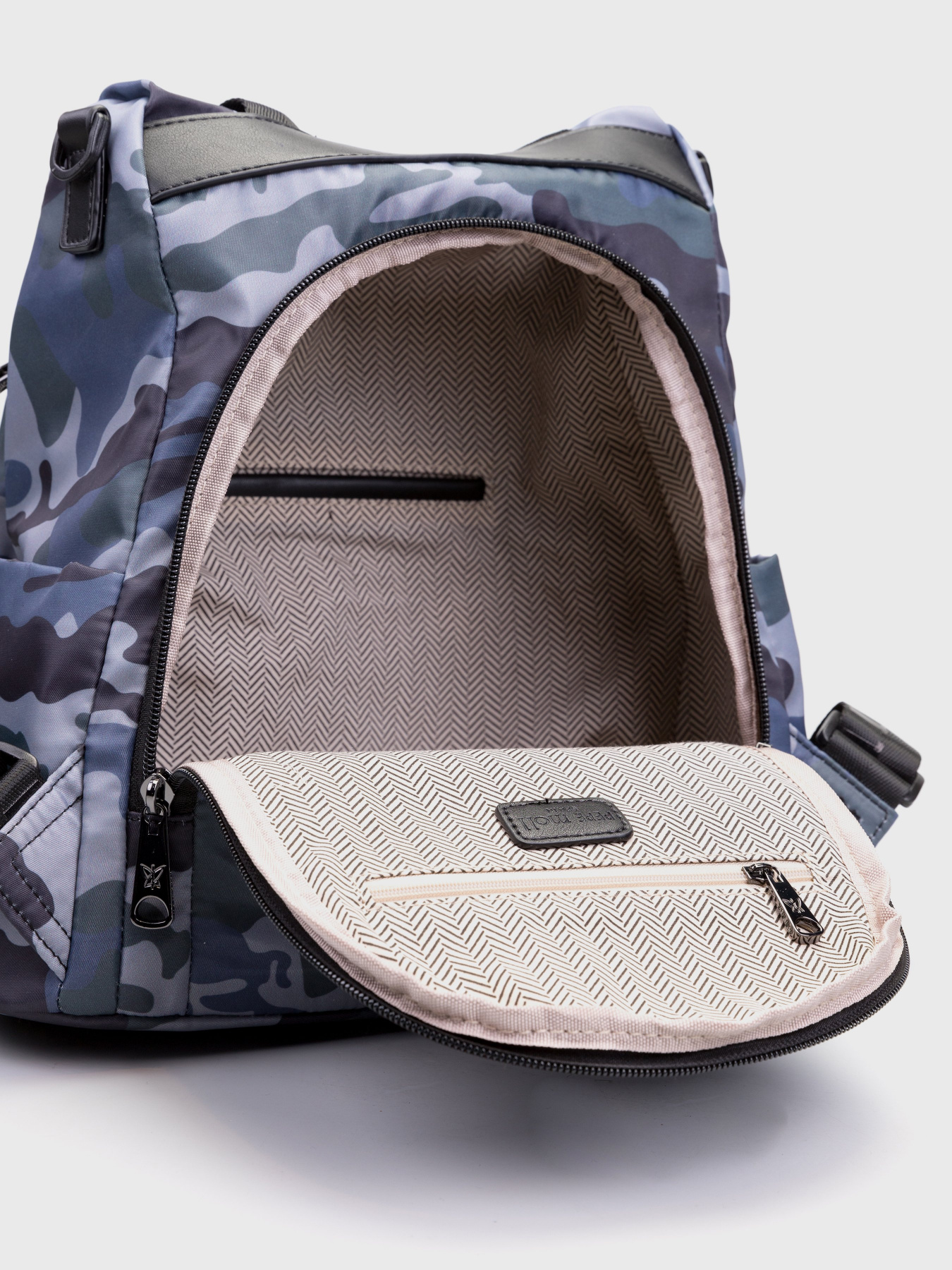 Рюкзаки PepeMoll модель 48000 Gray/Negro Фото