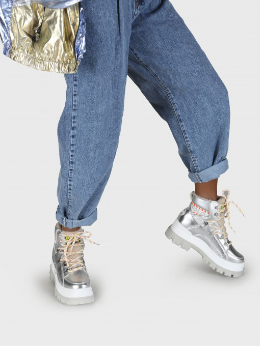 Черевики Buffalo Aspha NC FUR модель 1622044-silver Фото