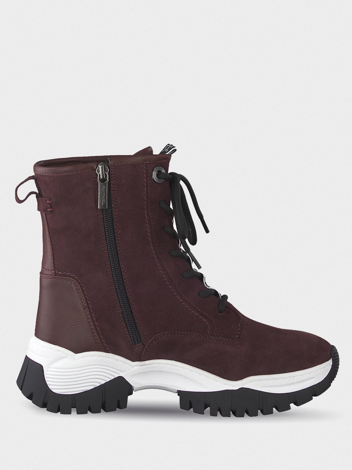 Черевики Tamaris модель 1-1-26233-25 577 MERLOT SUEDE Фото