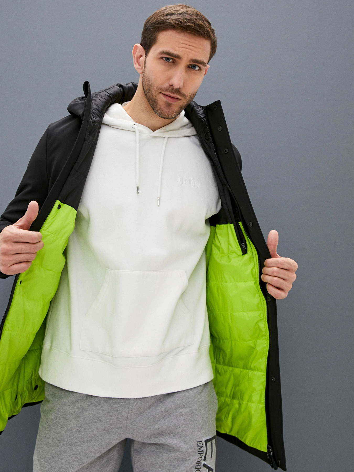 Пальто з утеплювачем EA7 модель 6HPK02-PN9CZ-1200 Фото