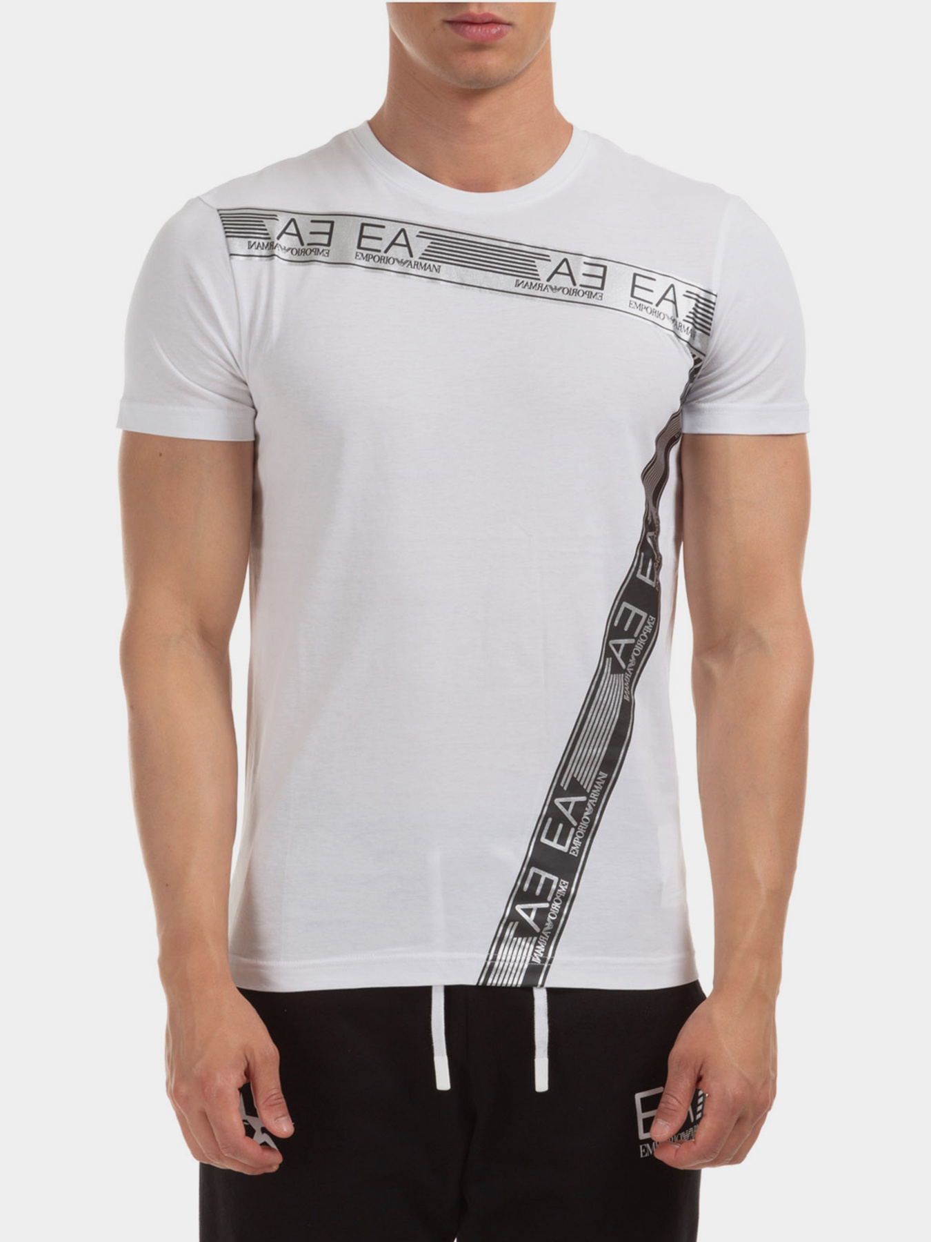 Футболка EA7 модель 6HPT10-PJ02Z-1100 Фото