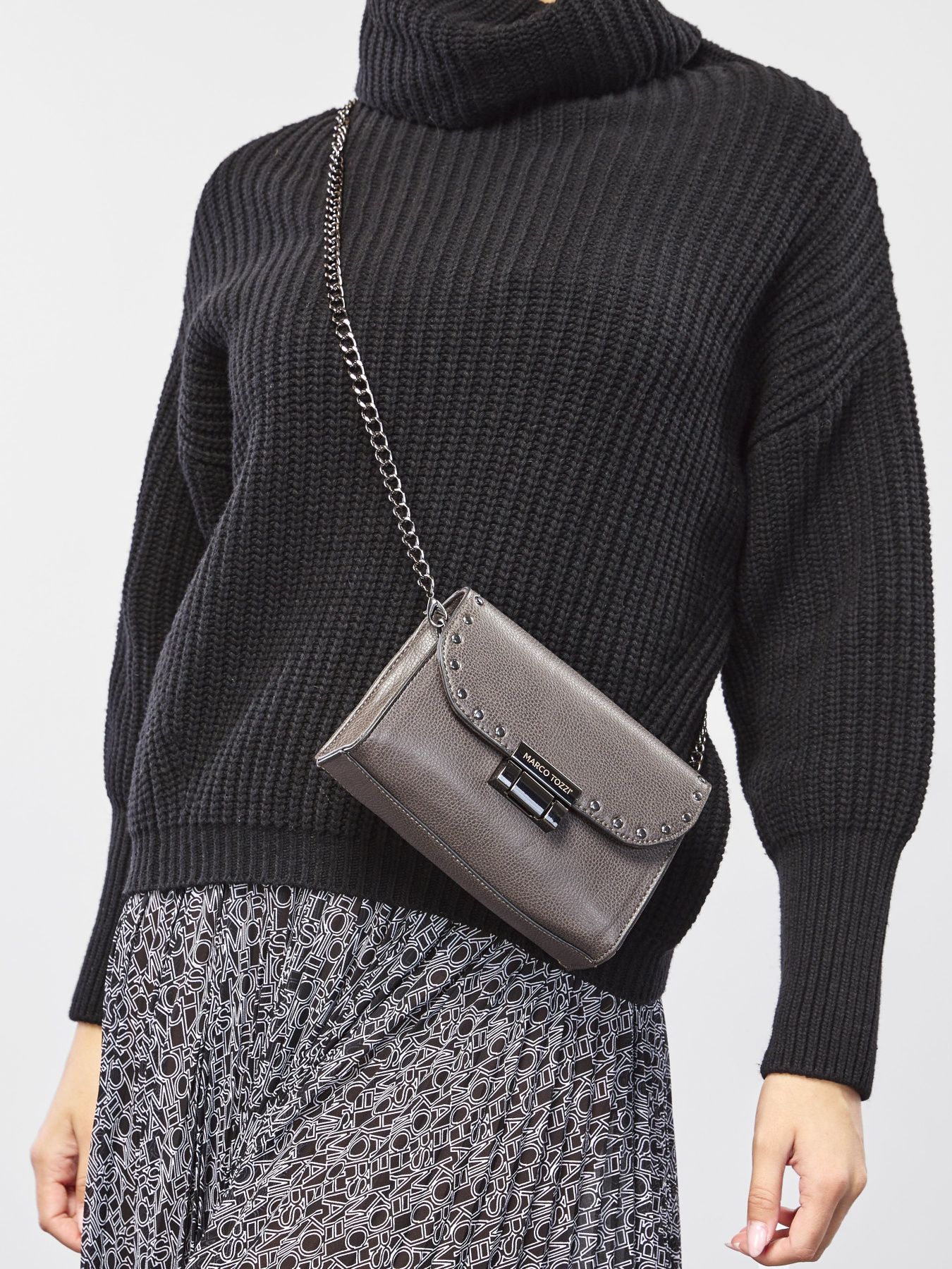 Кросс-боди Marco Tozzi модель 2-2-61012-25 239 DK.GREY Фото