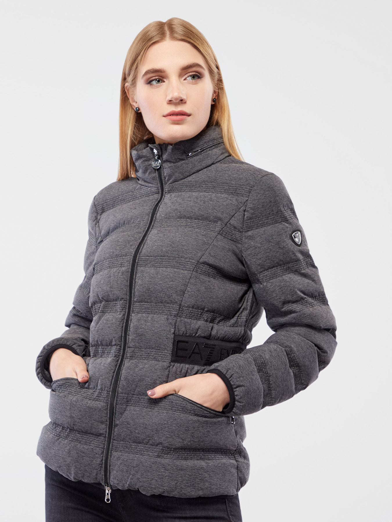 Демісезонна куртка EA7 модель 6HTB13-TNB7Z-3200 Фото