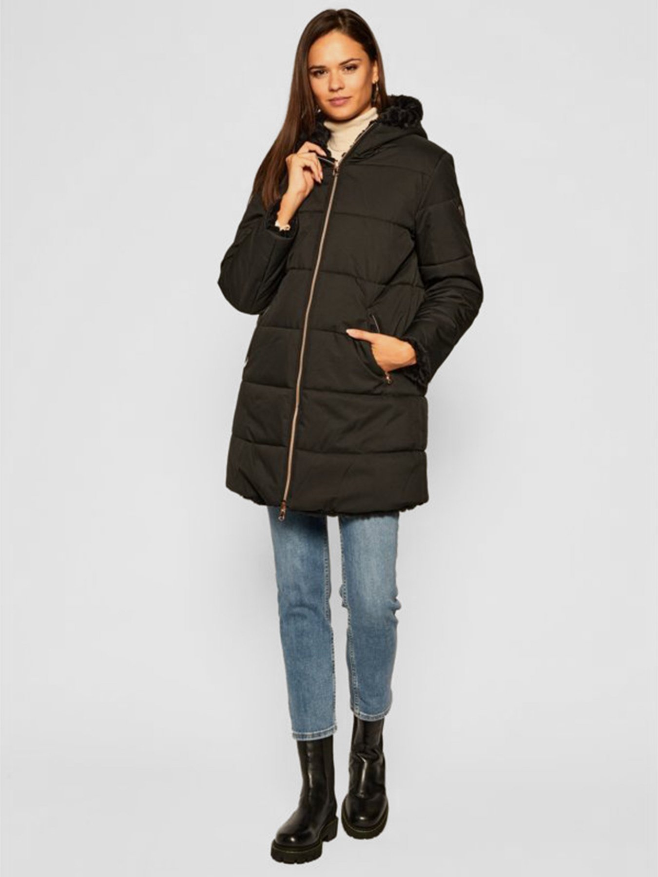 Демісезонна куртка EA7 модель 6HTL03-TN6AZ-1200 Фото