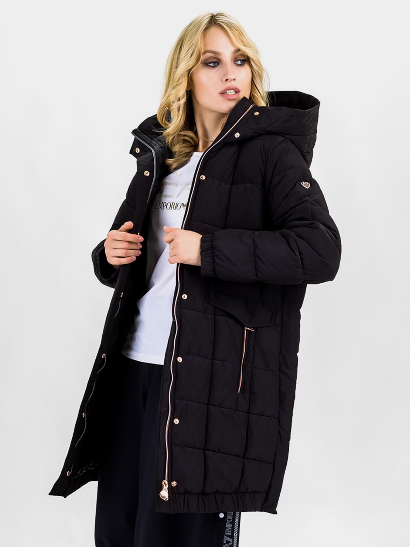 Демисезонная куртка EA7 модель 6HTL04-TNG9Z-1200 Фото