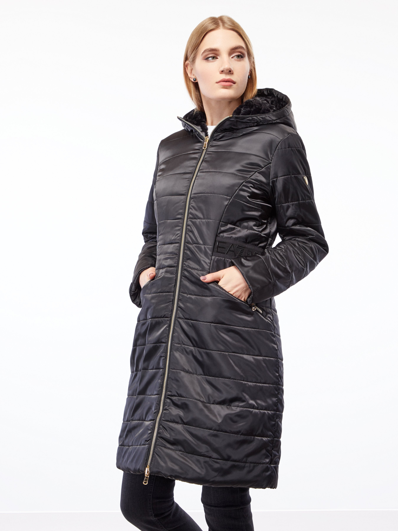 Пальто з утеплювачем EA7 модель 6HTL09-TN05Z-1200 Пальто з утеплювачем EA7 модель 6HTL09-TN05Z-1200 Фото