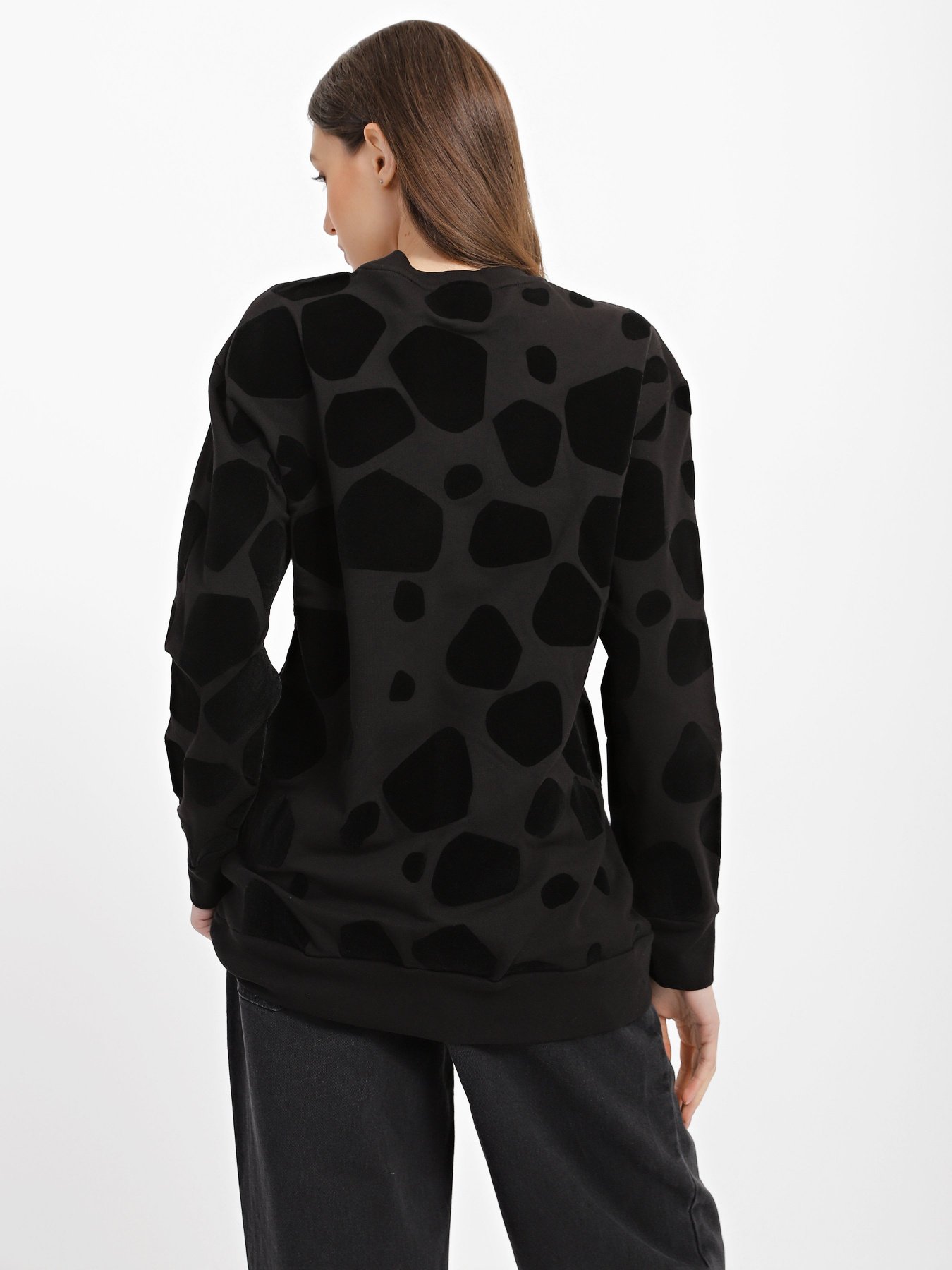 Свитшот EA7 модель 6HTM15-TJE9Z-1200 Фото