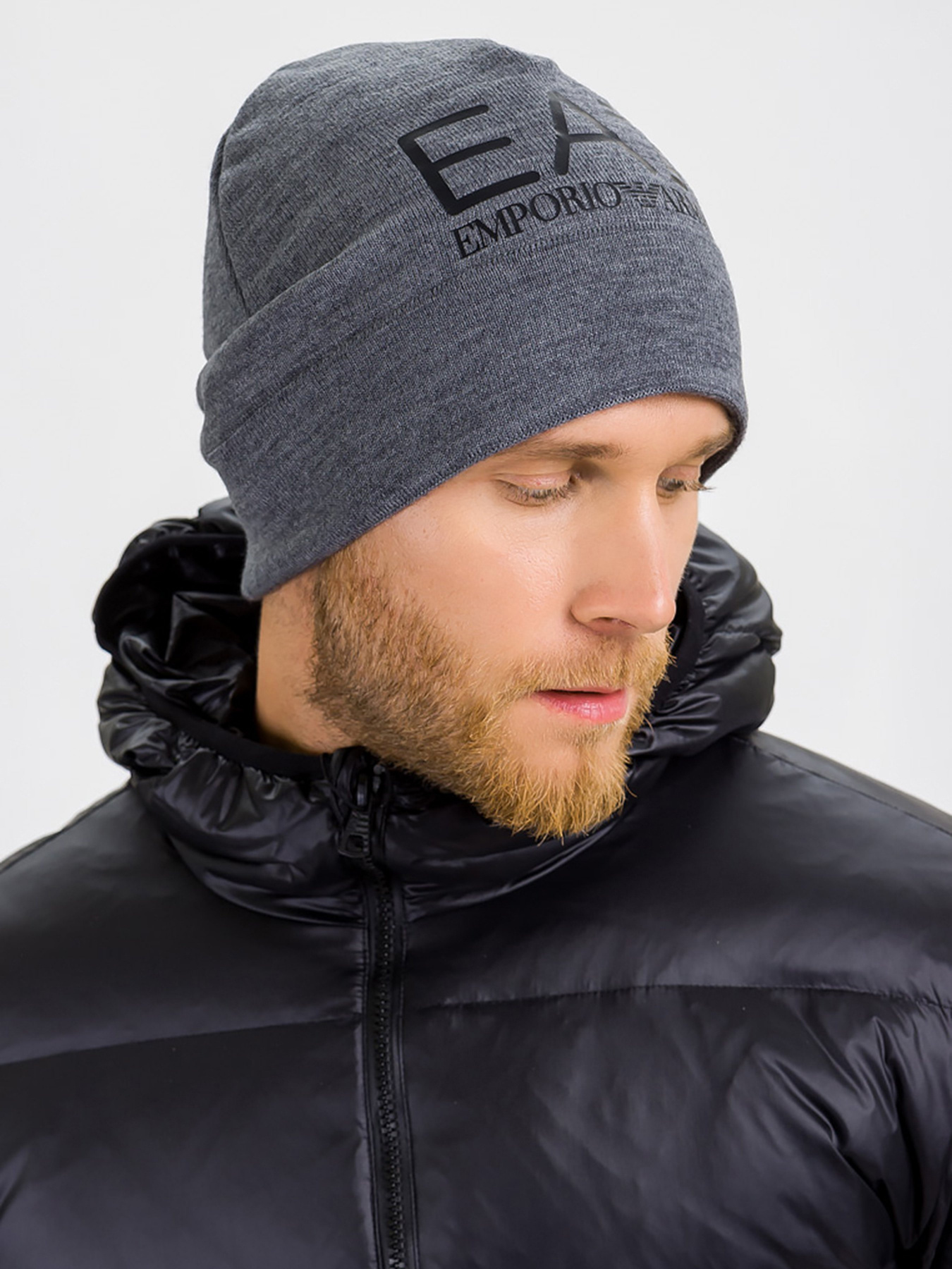 Шапка EA7 модель 275982-0A114-42520 Фото