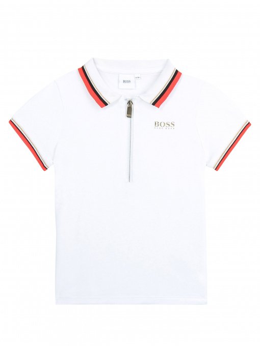 Поло с коротким рукавом Boss модель J15407/10B Фото