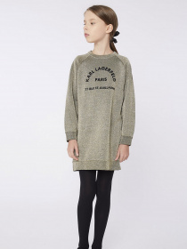 Платье мини Karl Lagerfeld Kids модель Z12166/604 Фото