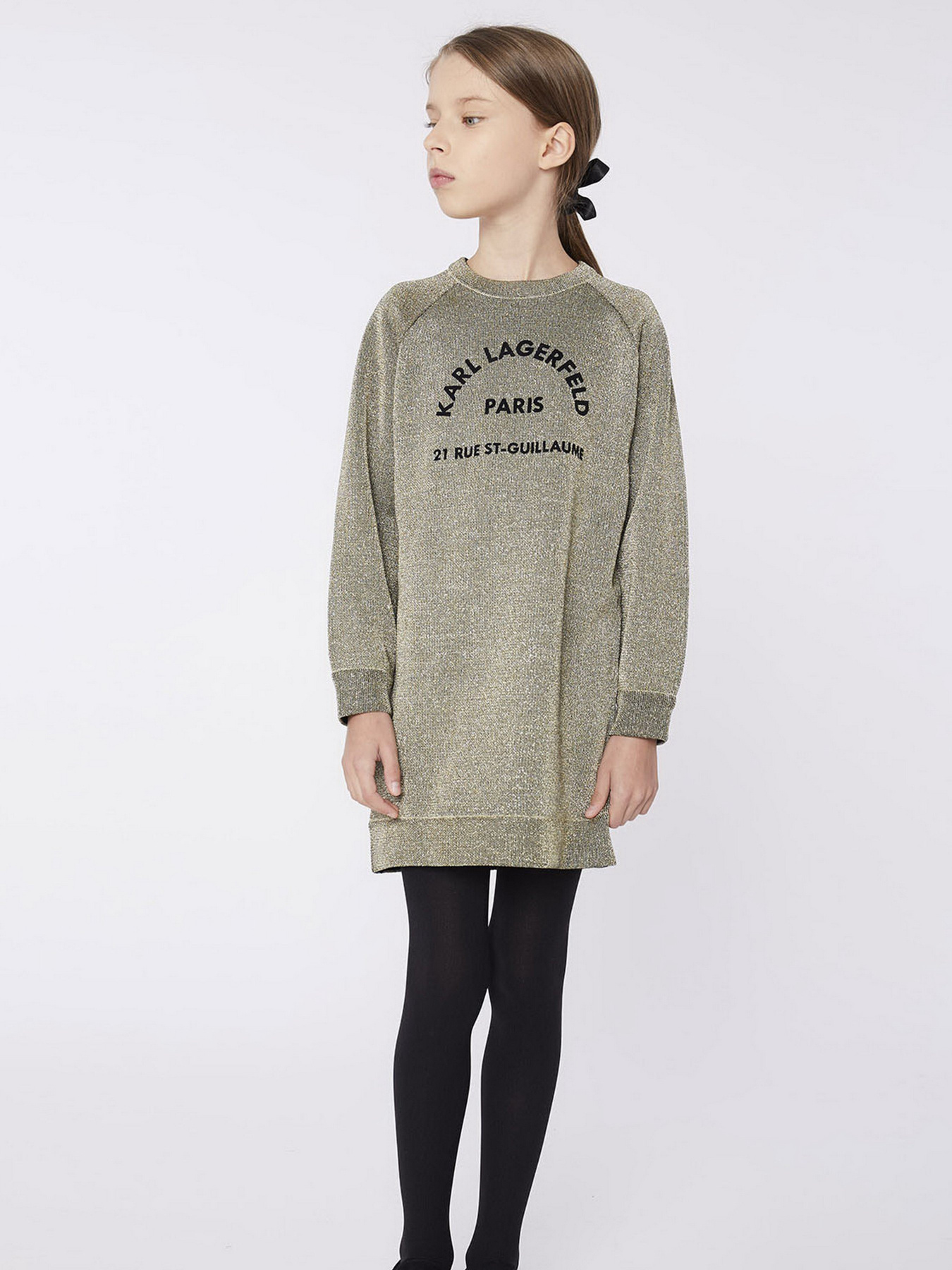 Платье мини Karl Lagerfeld Kids модель Z12166/604 Фото