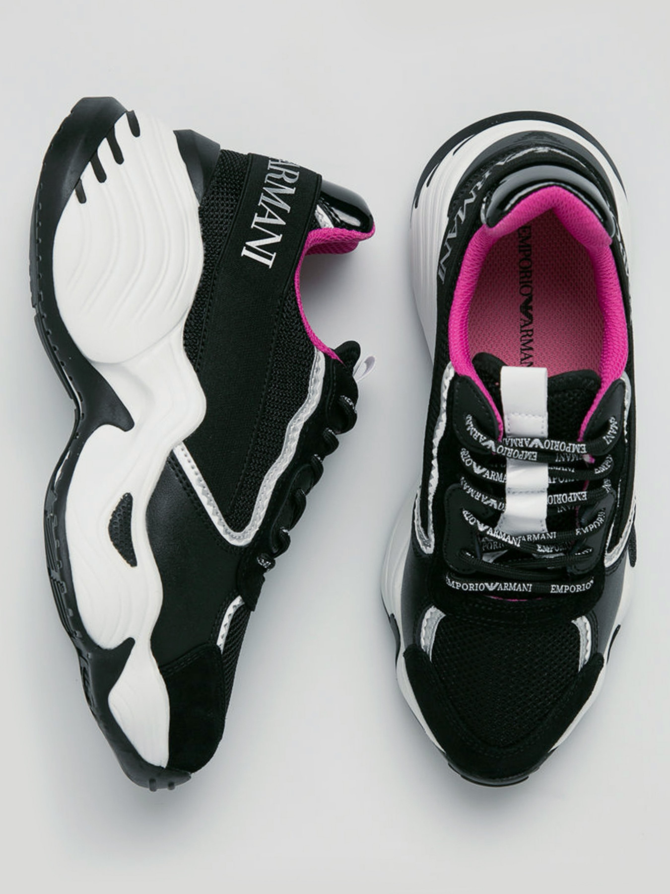 Кроссовки повседневные Emporio Armani модель X3X088-XM059-N102 Фото