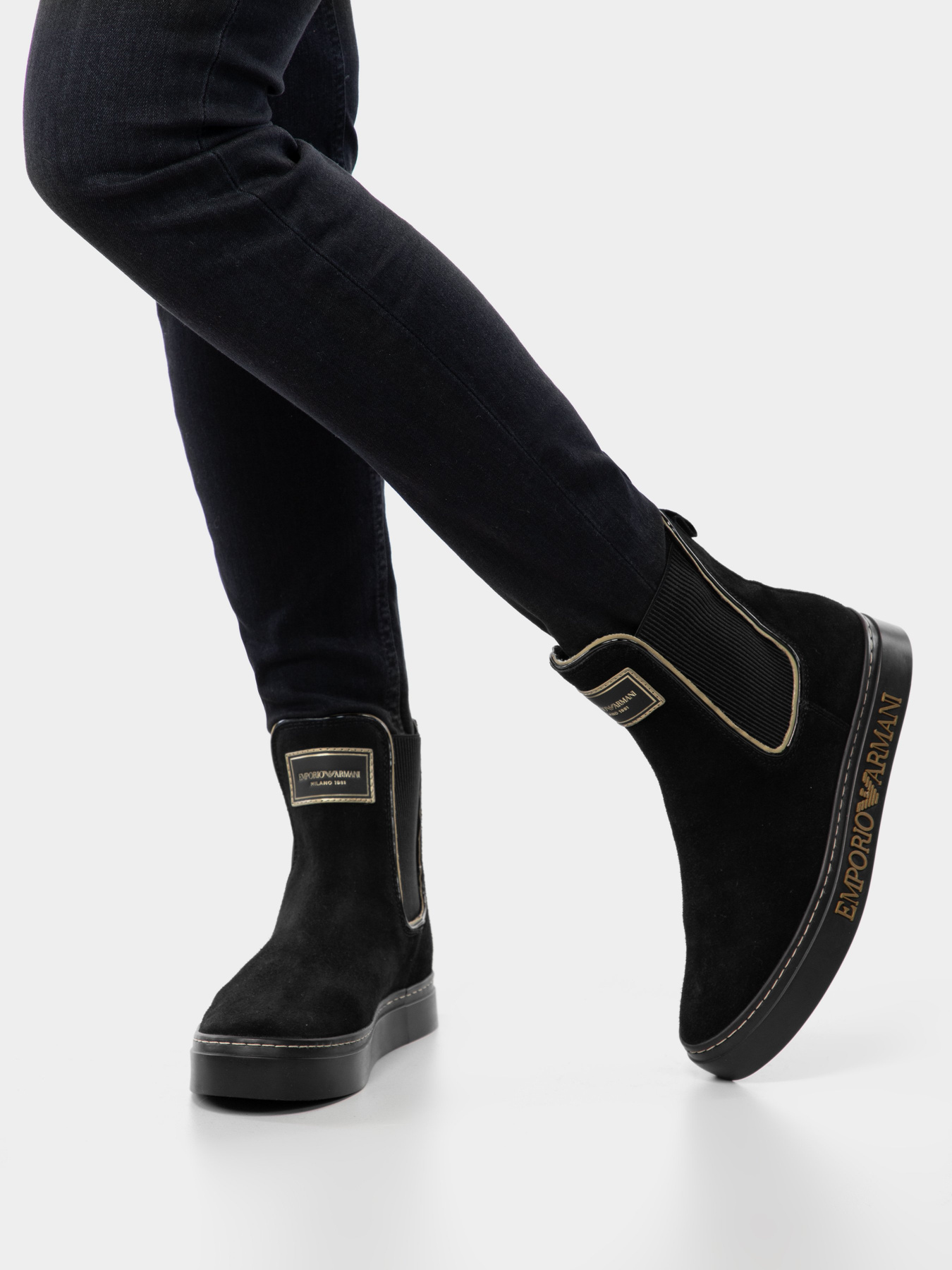 Челси Emporio Armani модель X3Z045-XM537-K001 Фото