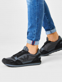 Кроссовки Emporio Armani модель X4X215-XL198-N060 Фото