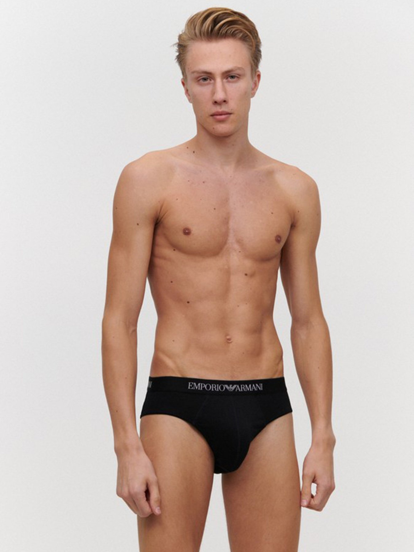 Набор трусов Emporio Armani Slip модель 111624-0A722-68910 Фото