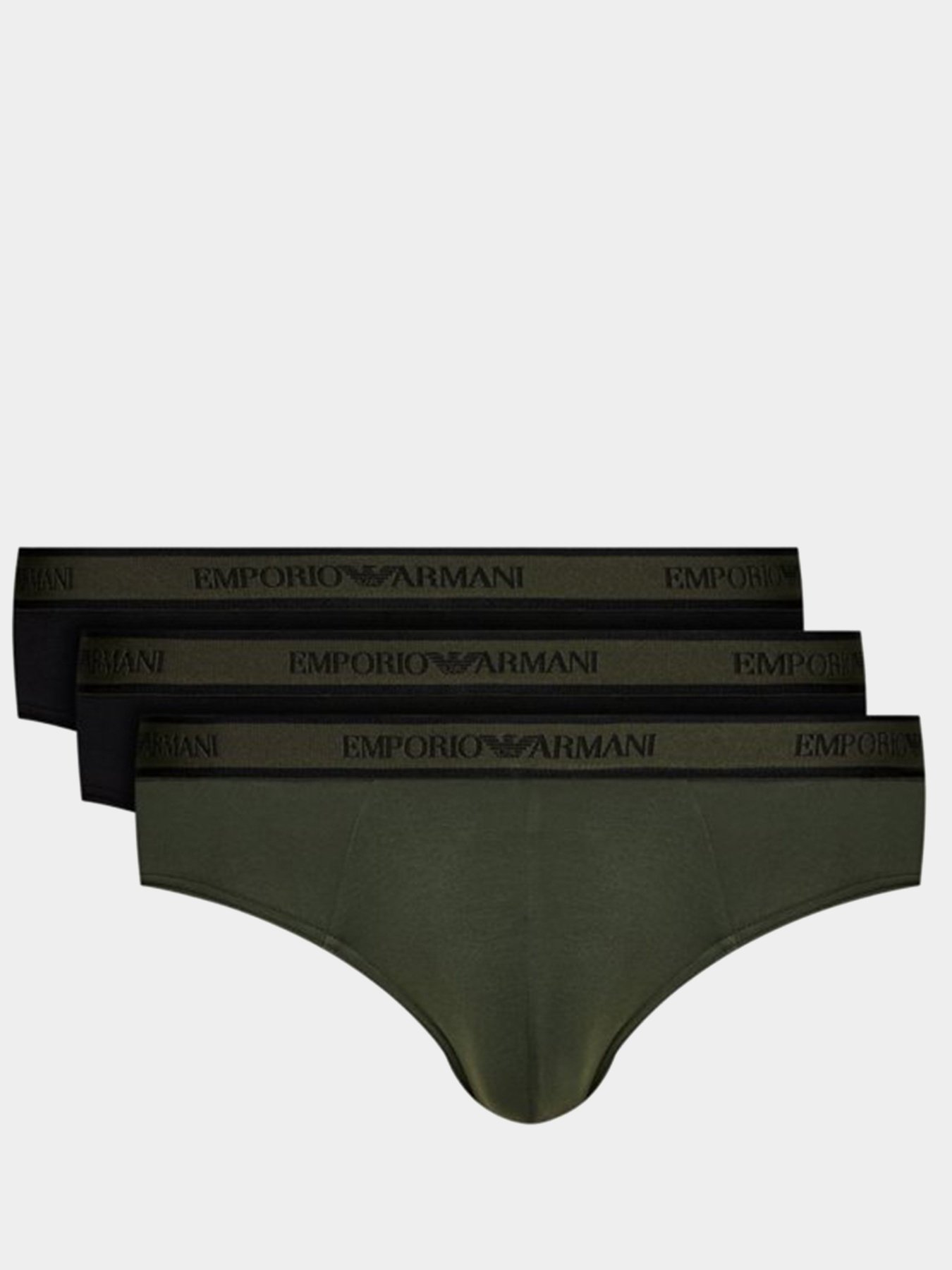 Набір трусів Emporio Armani Slip модель 111734-0A717-91420 Фото