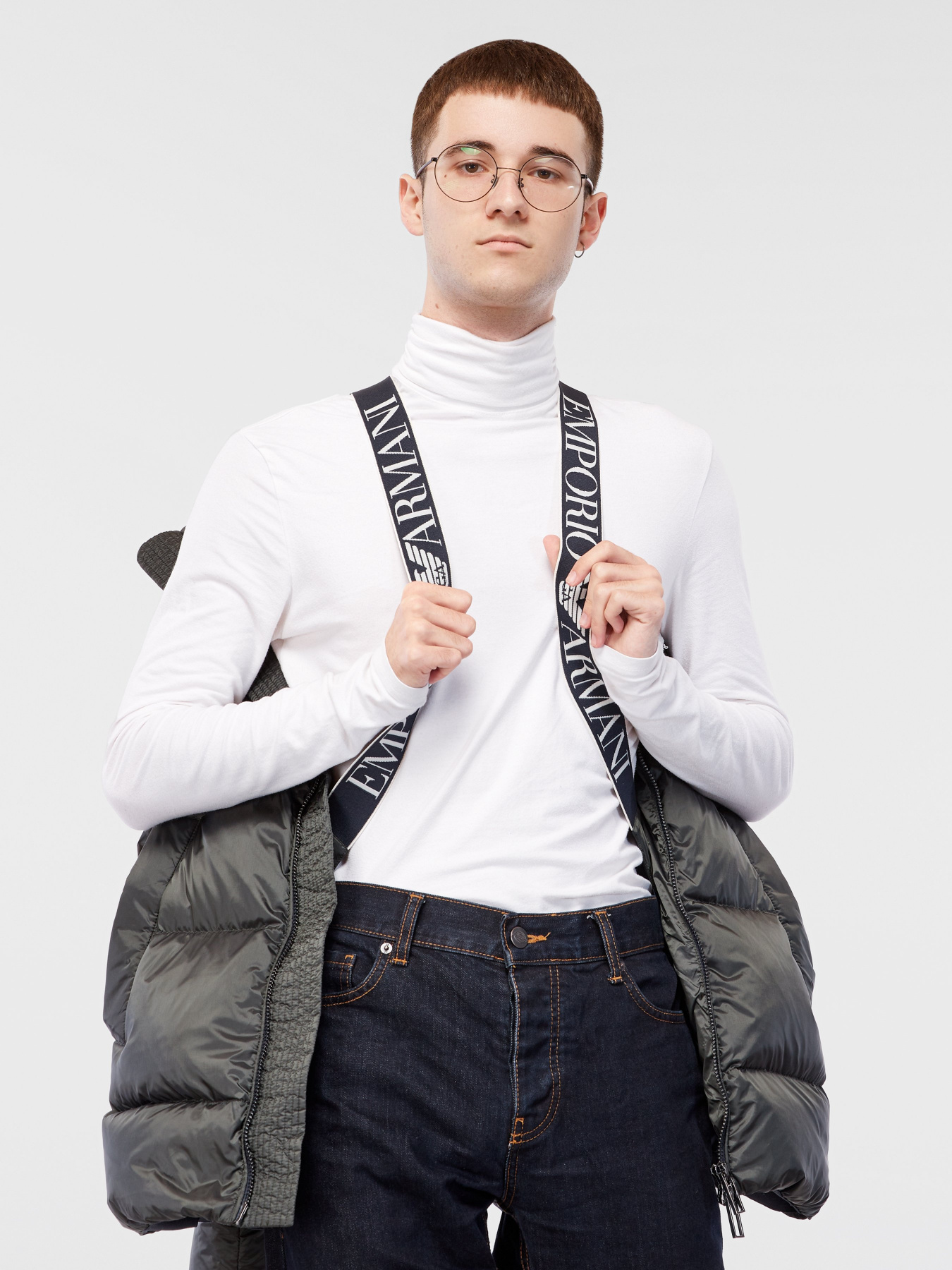 Пуховик Emporio Armani модель 6H1BM3-1NLUZ-0564 Фото